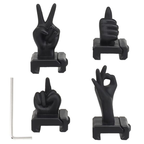 np hand signal sights