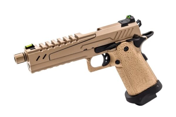 Vorsk Hi-Capa 5.1S (split slide) GBB Pistol (Tan)