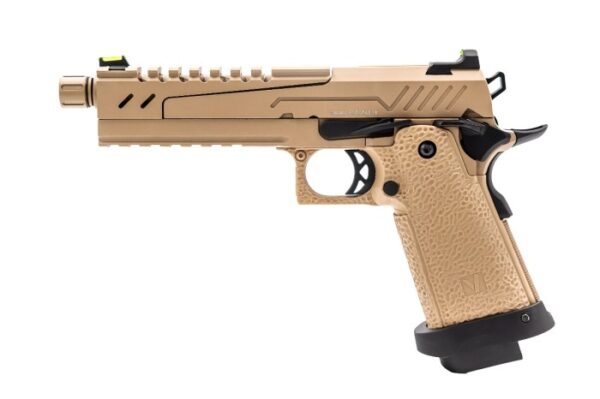 Vorsk Hi-Capa 5.1S (split slide) GBB Pistol (Tan) - Image 2