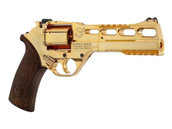 Chiappa Charging Rhino 60DS Co2 Revolver (6" - Gold) - Image 10