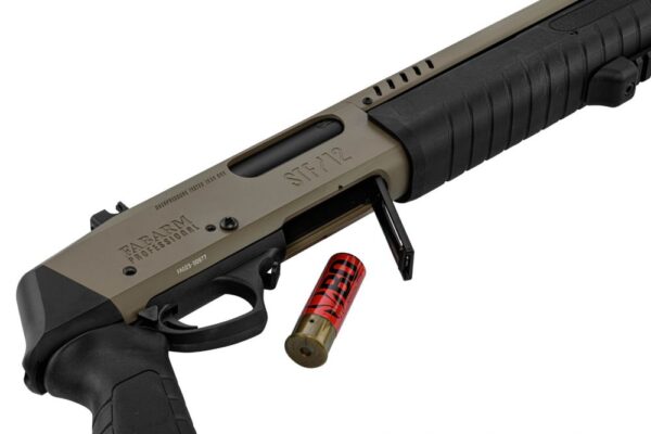 FABARM STF12 Short Pump Shotgun (Tan - Gas Powered) - Image 3