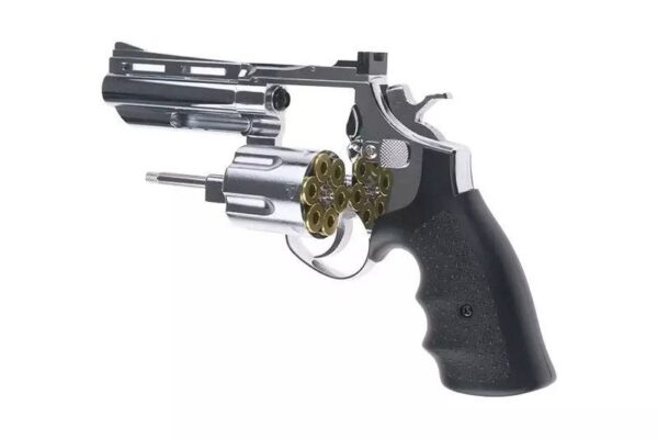 HFC HG-132 4" Barrel Gas Revolver (Silver) - Image 6