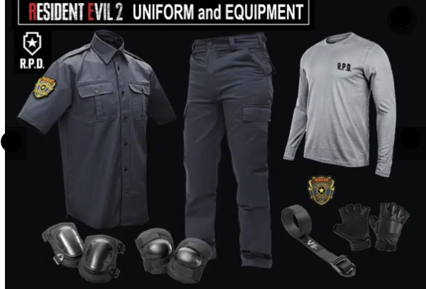 Resident Evil 2 R.P.D Official Uniform Set - size small