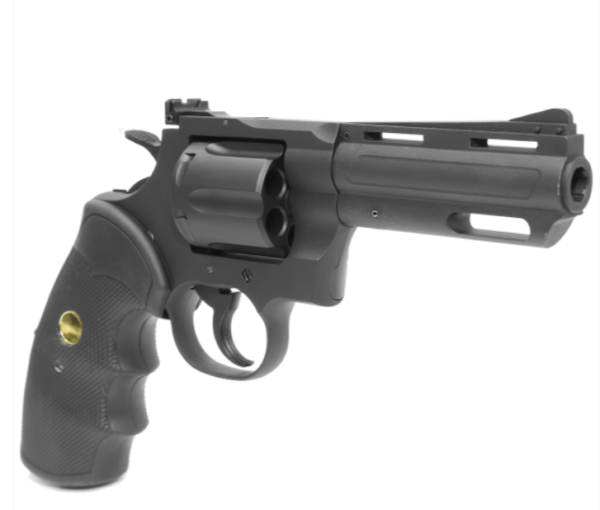 King Arms 6 Python 357 Custom I CO2 Airsoft Revolver Black