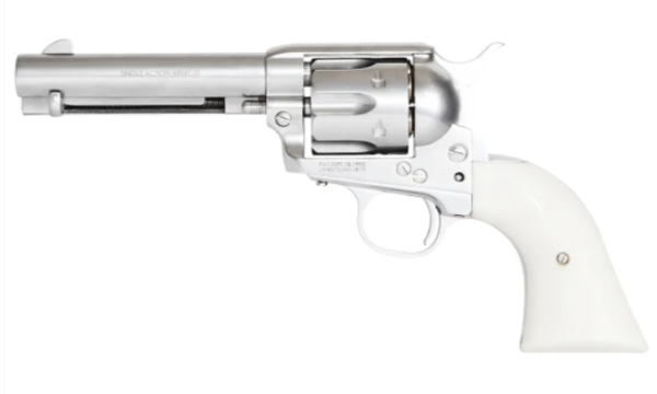 King Arms SAA.45 Peacemaker Airsoft Gas Revolver S – Silver