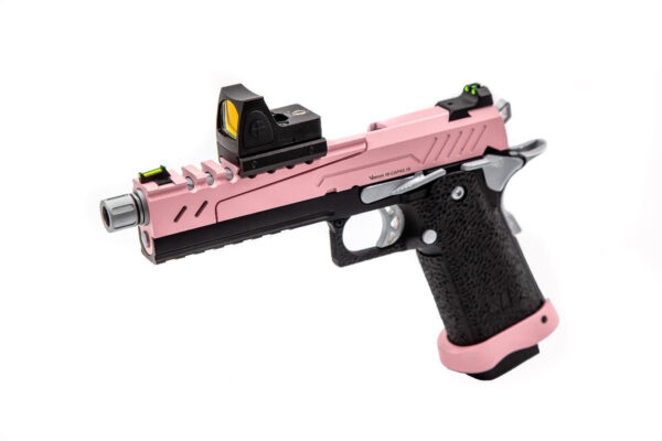 Vorsk Hi-Capa 5.1S (split slide) + RDS GBB Pistol (Pink Slide) - Image 4